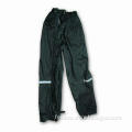 Man's Rain Pants with PU Coating and Taped Seam